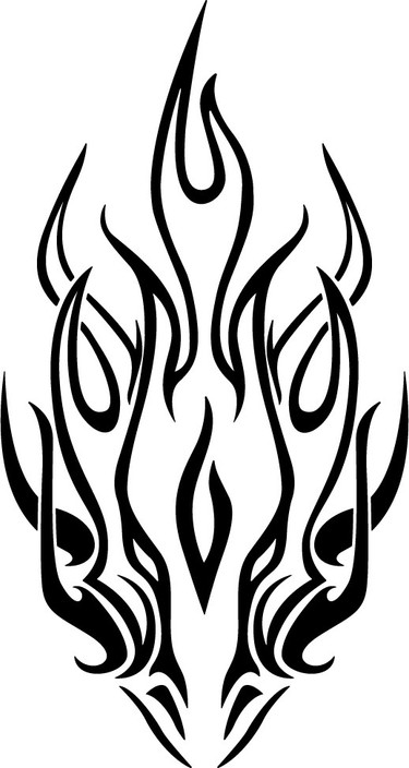 wall design bike radium stickers dragon breath black colour Cool Bike Stickers wall design bike radium stickers dragon breath black colour reflective vinyl motorcycle design sticker (pack of 1)